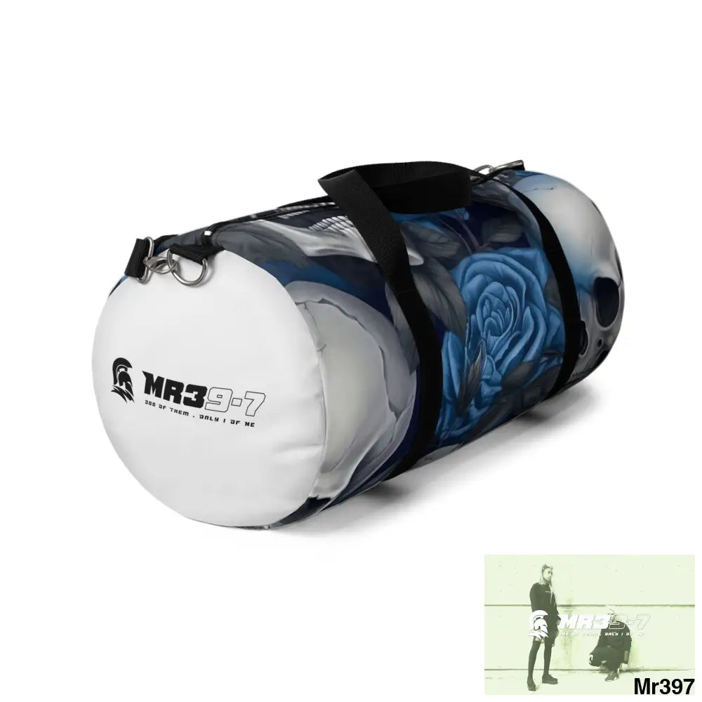 MR39-7 Gothic Skulls & roses Duffel Bag Bags