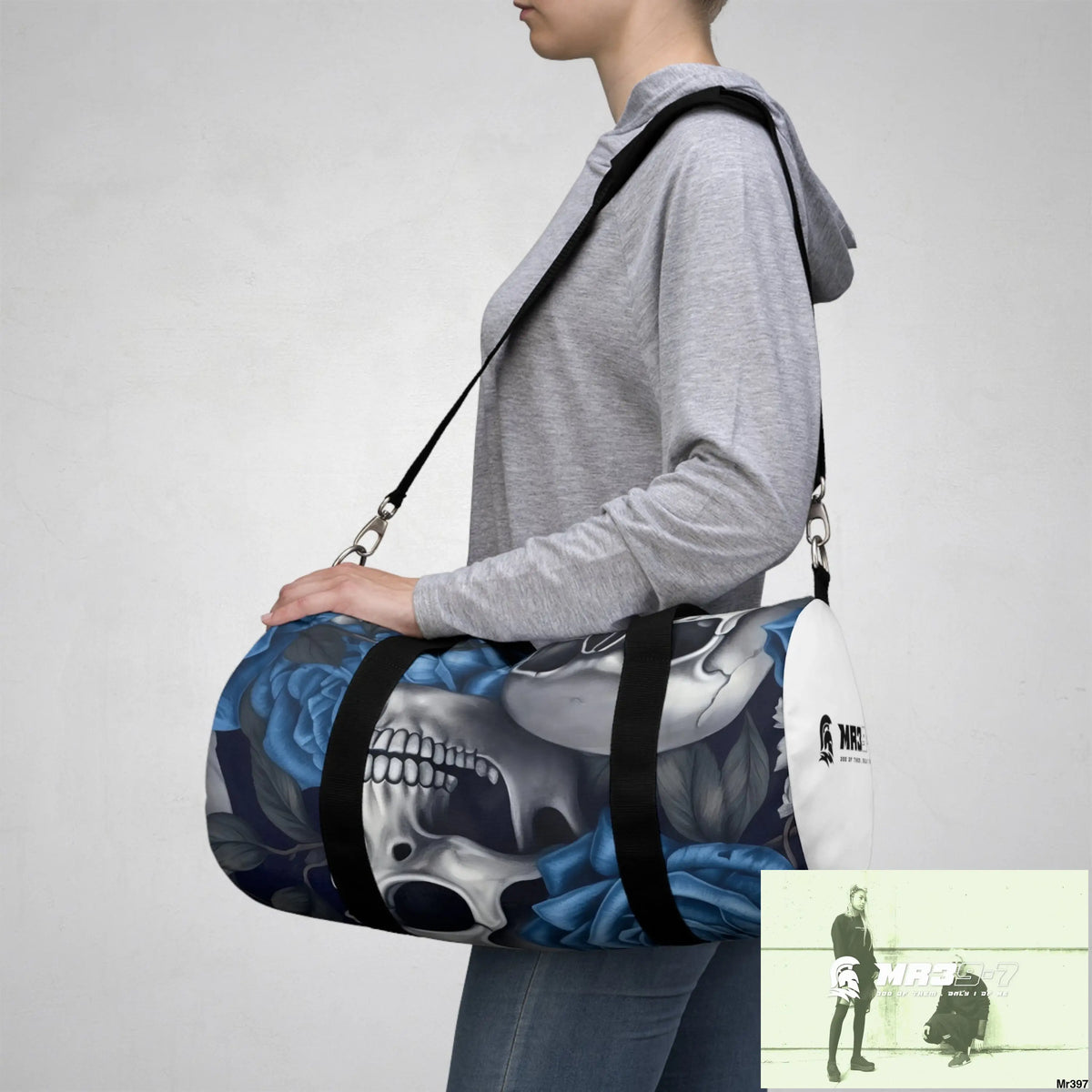 MR39-7 Gothic Skulls & roses Duffel Bag Bags