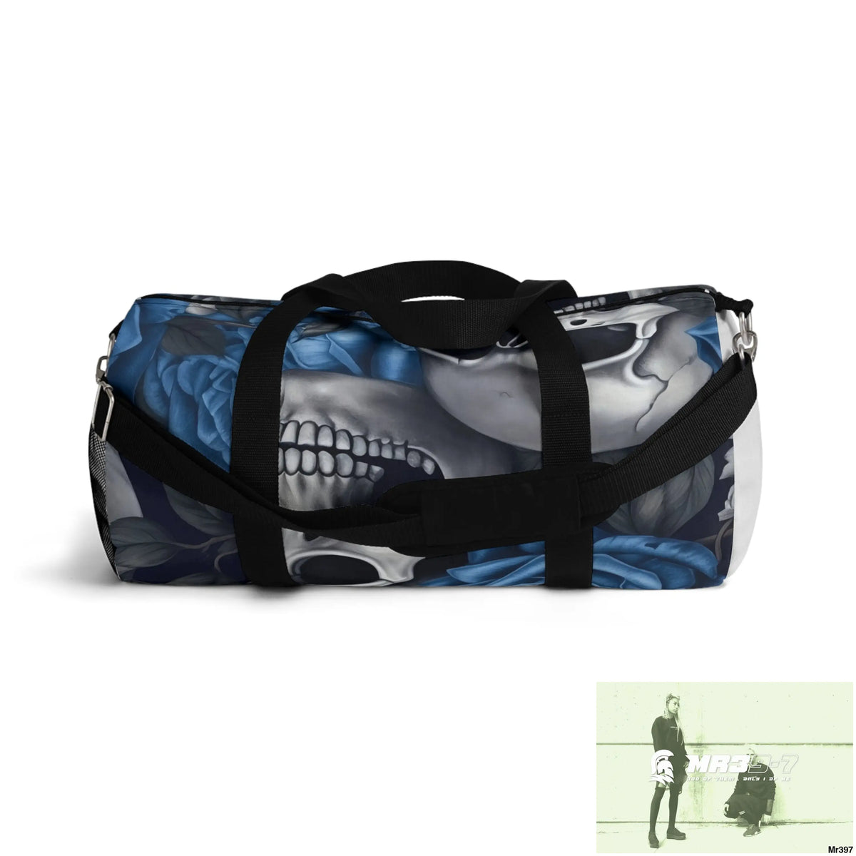 MR39-7 Gothic Skulls & roses Duffel Bag Bags