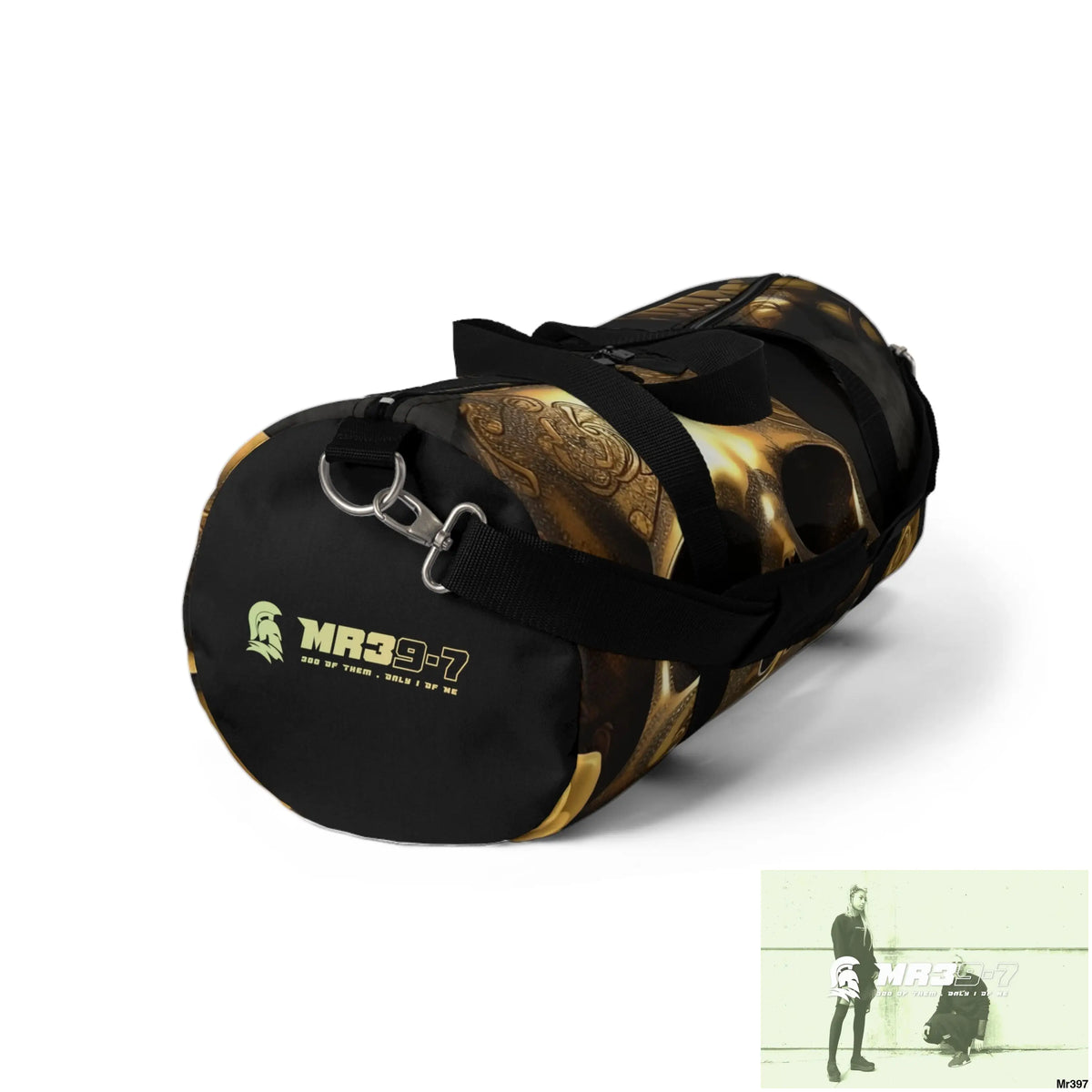 MR39-7 Gothic Skulls & Roses Duffel Bag Bags