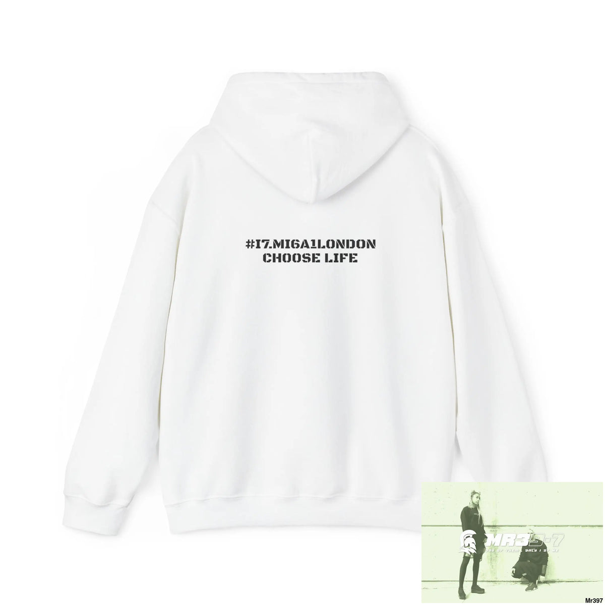 Mr39-7 I7.MI6A1London Choose Life Unisex Heavy Blend™ Hooded Sweatshirt Hoodie