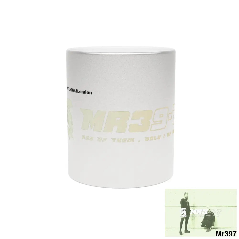 MR39-7 #I7.MI6A1London Edition Metallic Mug (Silver\Gold) 11oz / Silver Mug