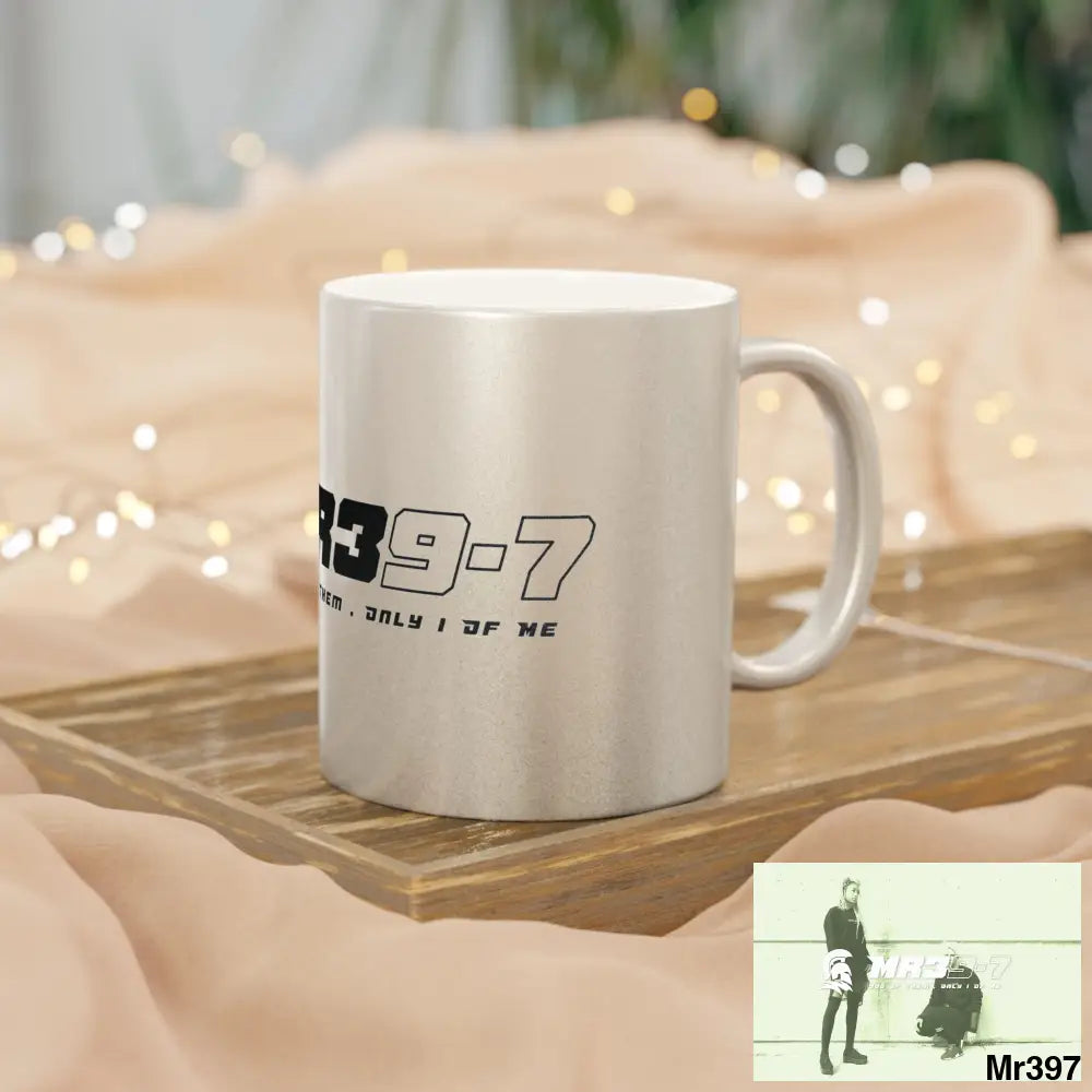 MR39-7 #I7.MI6A1London Edition Metallic Mug (Silver\Gold) Mug