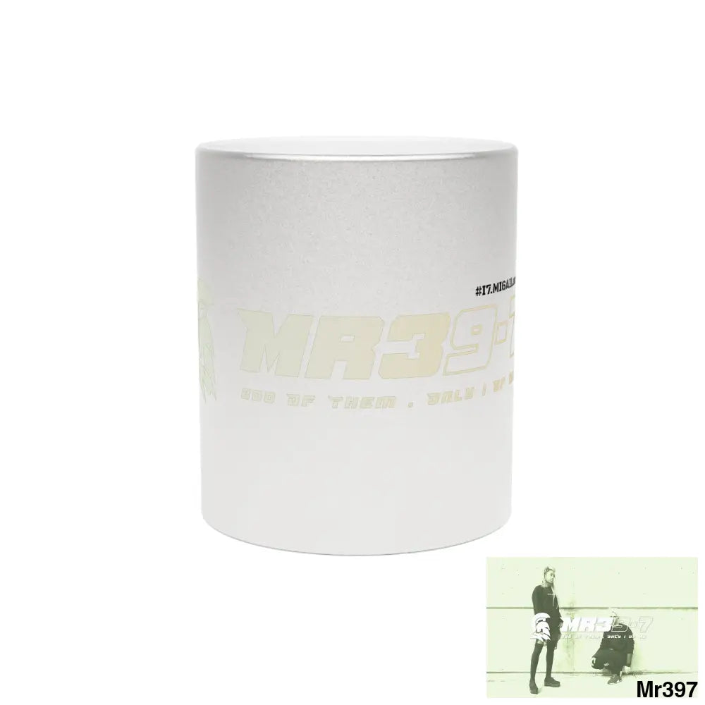 MR39-7 #I7.MI6A1London Metallic Mug (Silver\Gold) 11oz / Silver Mug