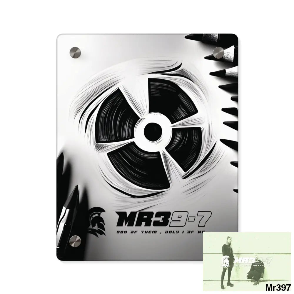 MR39-7 in blind 2014 Military G Radiation blast Acrylic Wall Art Panels 8″ x 10″ (Vertical) / 0.25’’ Home Decor