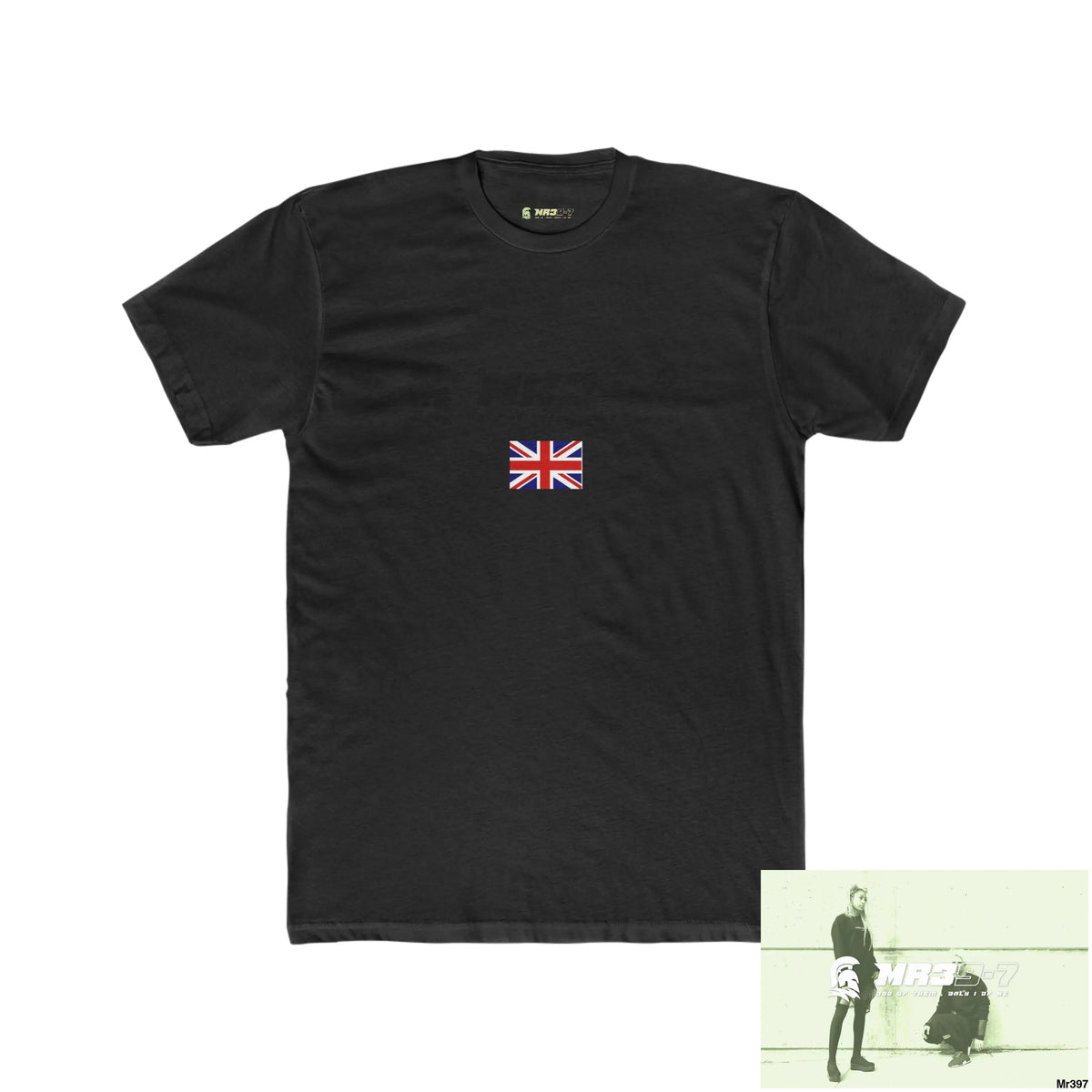 Mr39-7 Kenya 2015 Nairobi Walk of Honour Mr Asia Nice Hair Men’s Cotton Crew Tee Solid Black / XS T-Shirt
