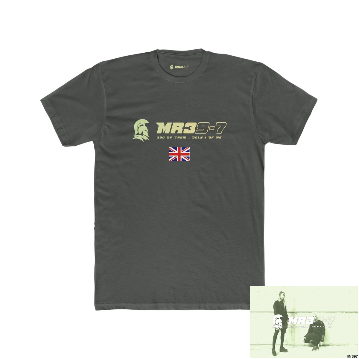 MR39-7 Kenya In Blind My Pain Management Black Snake Men’s Cotton Crew Tee Solid Heavy Metal / XS T-Shirt