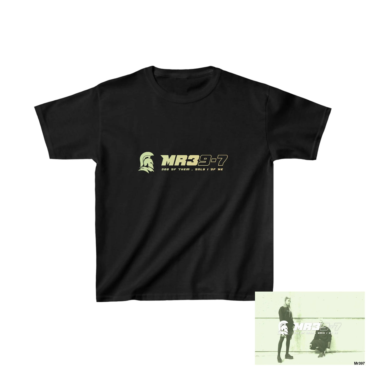 MR39-7 Kids Heavy Cotton™ Tee XS / Black Kids clothes