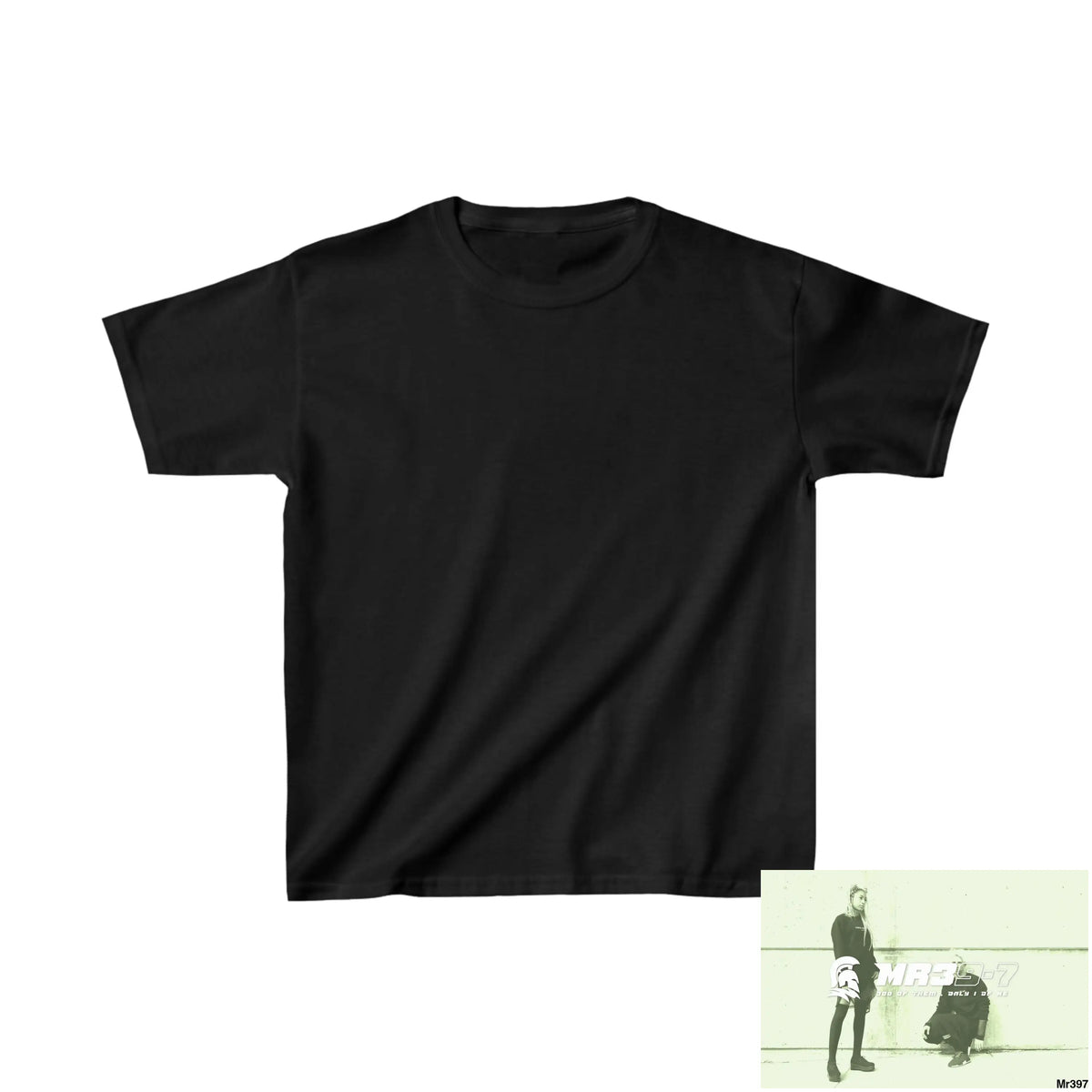 MR39 7- Kids Heavy Cotton™ Tee XS / Black Kids clothes