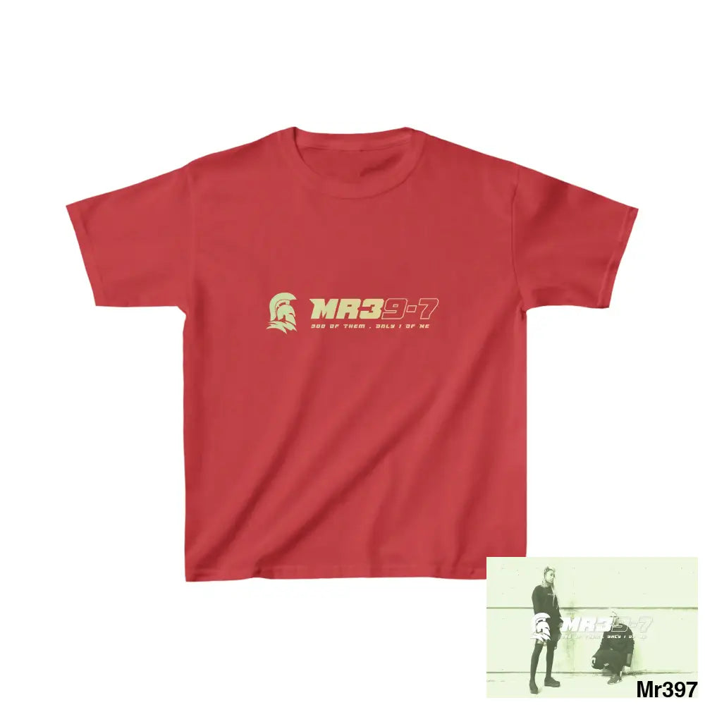 MR39-7 Kids Heavy Cotton™ Tee XS / Red Kids clothes