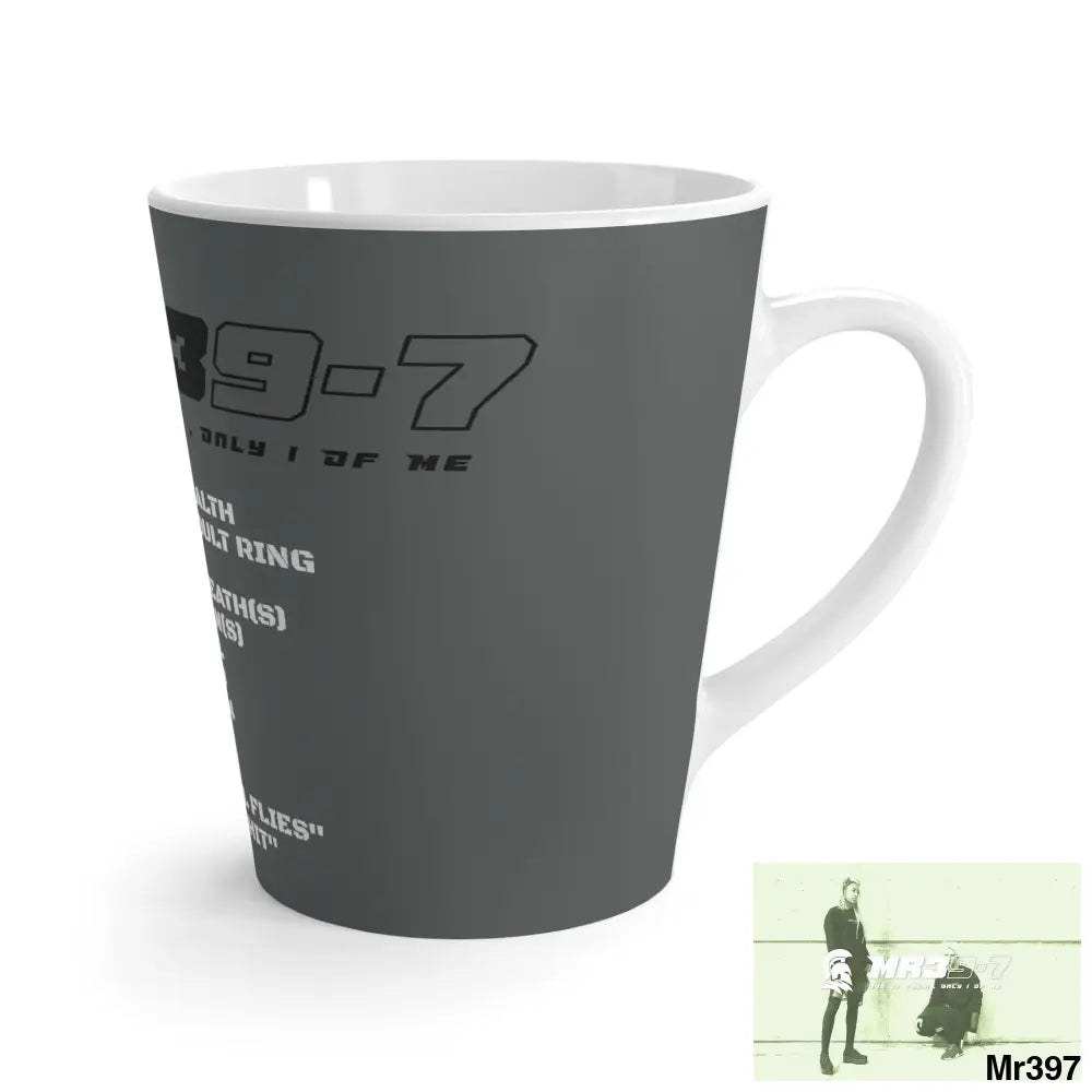 Mr39-7 Latte Mug 2012-24 Mental Health VA Ring Could Kill flies around shit 12oz Mug