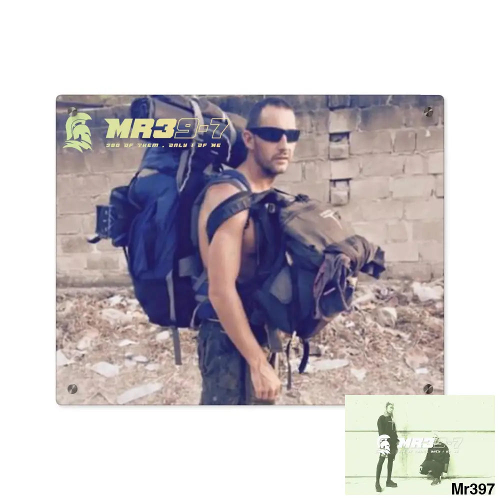 MR39-7 leaving Tanzania heading back to Kenya 2015 Acrylic Wall Art Panels 20″ x 16″ (Horizontal) / 0.25’’ Home Decor