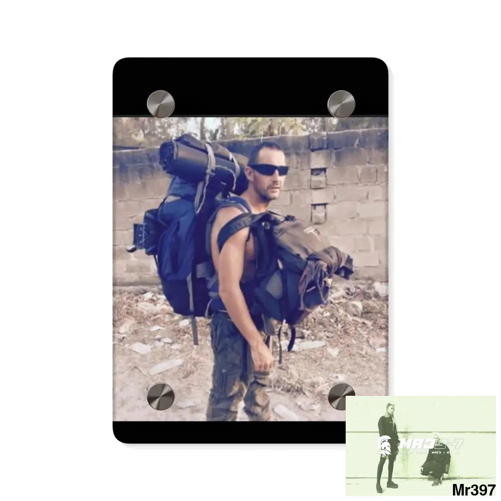 MR39-7 leaving Tanzania heading back to Kenya 2015 Acrylic Wall Art Panels 5’’ x 7’’ (Vertical) / 0.25’’ Home Decor