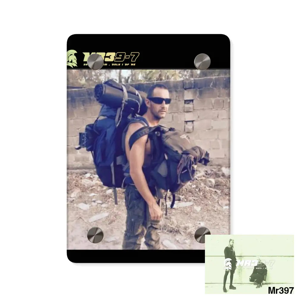 MR39-7 leaving Tanzania heading back to Kenya 2015 Acrylic Wall Art Panels 5’’ x 7’’ (Vertical) / 0.25’’ Home Decor