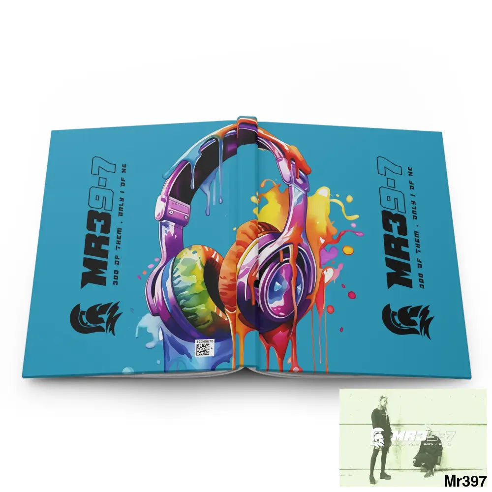 Mr39-7 Melting Headset Hardcover Journal Matte Journal Paper products