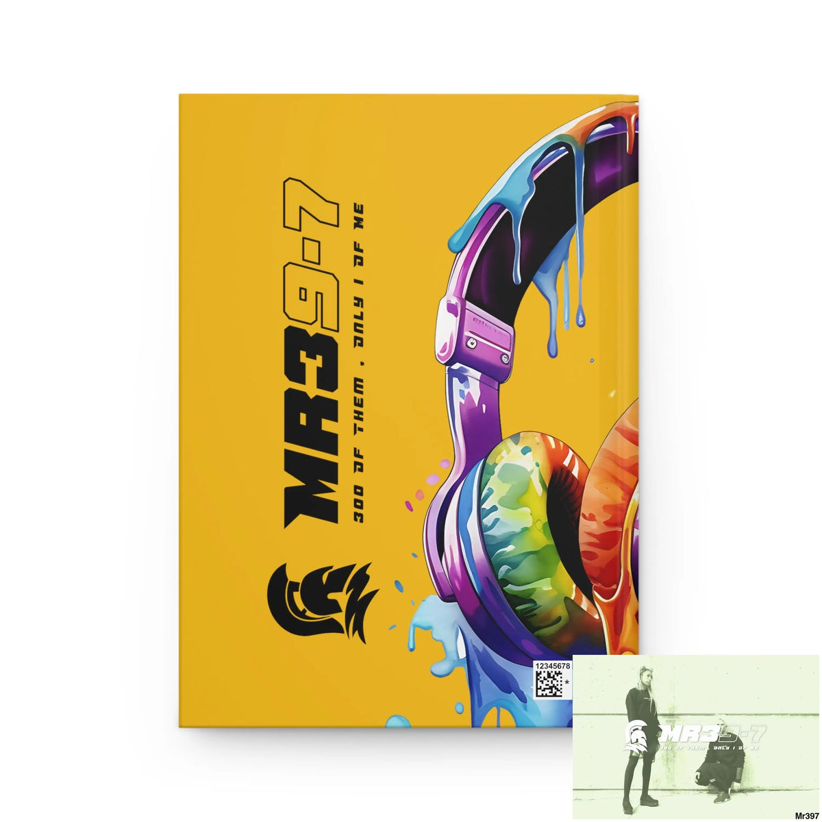 Mr39-7 Melting Headset Hardcover Journal Matte Journal Paper products