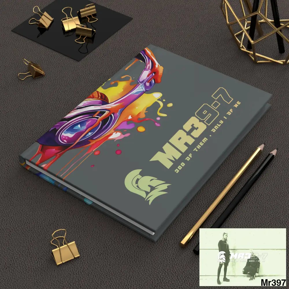 Mr39-7 Melting Headset Hardcover Journal Matte Journal Paper products