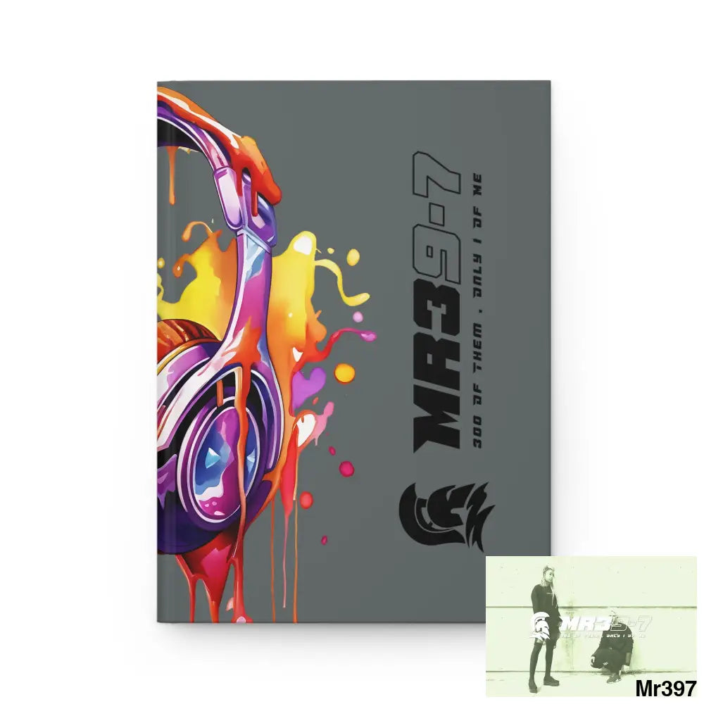 Mr39-7 Melting Headset Hardcover Journal Matte Journal Paper products
