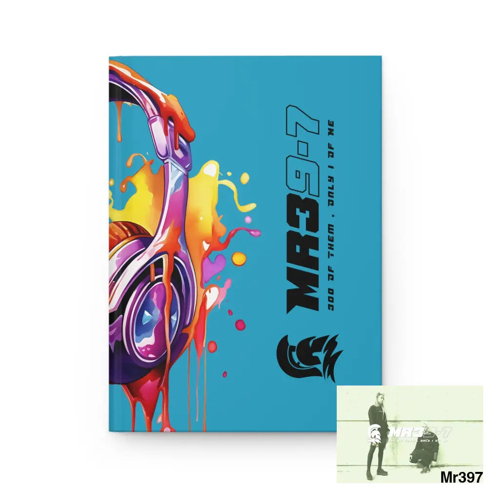 Mr39-7 Melting Headset Hardcover Journal Matte Journal Paper products