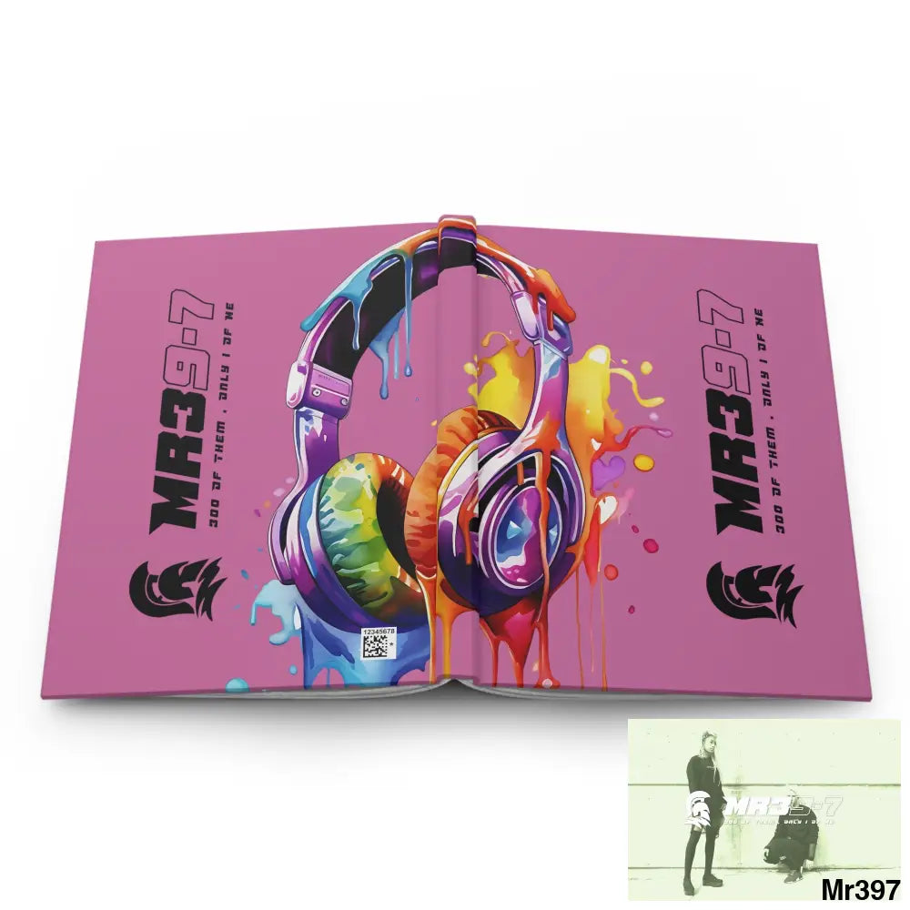 Mr39-7 Melting Headset Hardcover Journal Matte Journal Paper products