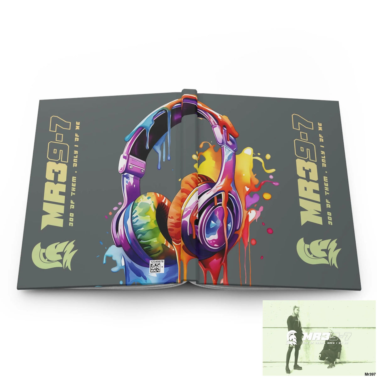 Mr39-7 Melting Headset Hardcover Journal Matte Journal Paper products