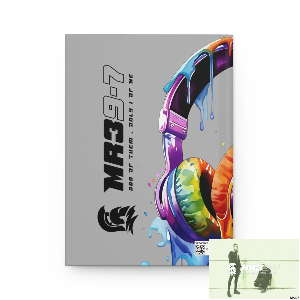 Mr39-7 Melting Headset Hardcover Journal Matte Journal Paper products