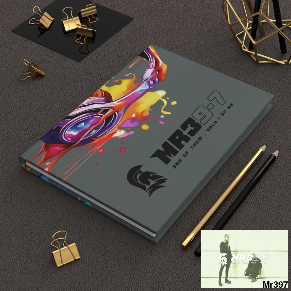 Mr39-7 Melting Headset Hardcover Journal Matte Journal Paper products