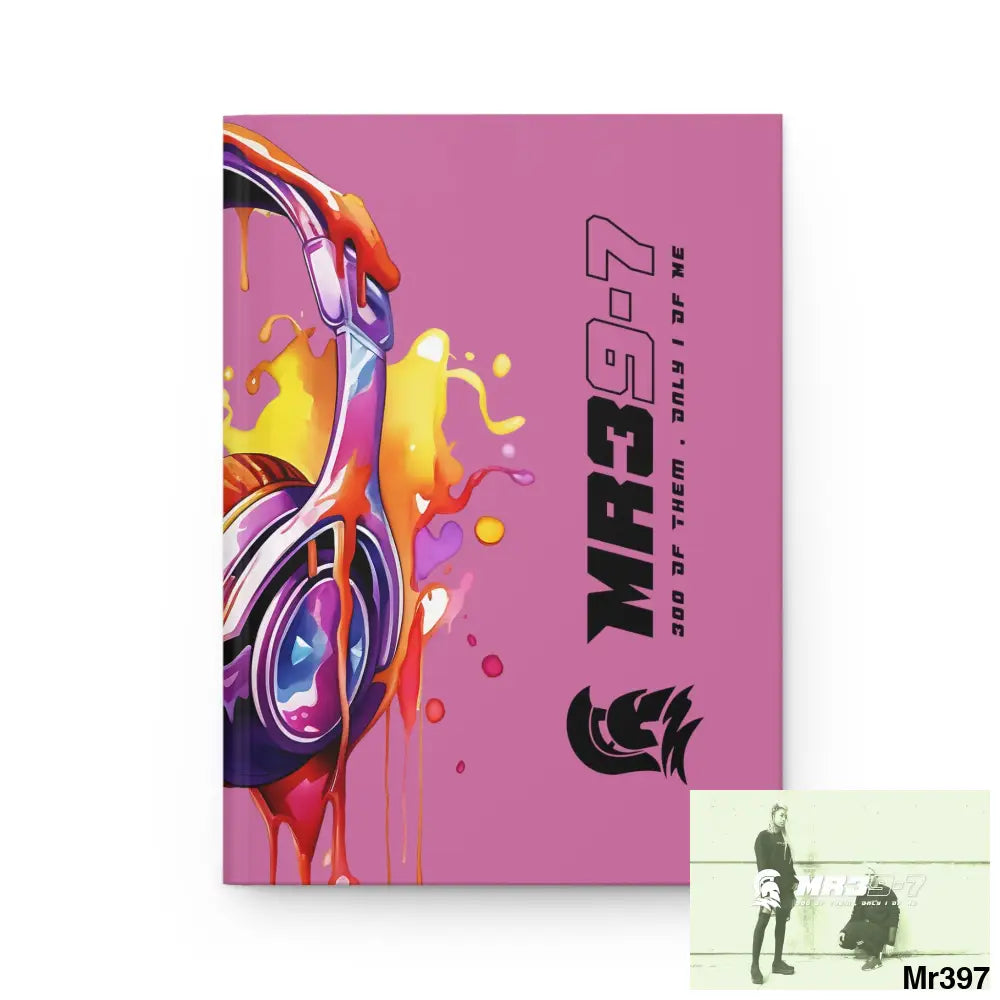 Mr39-7 Melting Headset Hardcover Journal Matte Journal Paper products