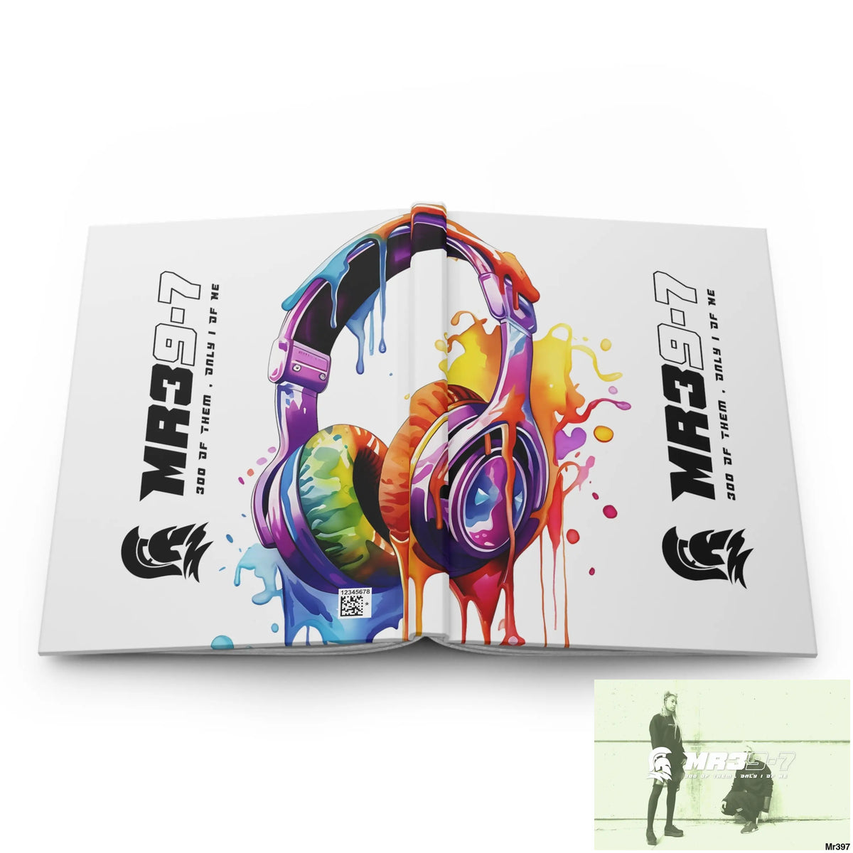 Mr39-7 melting headset Hardcover Journal Matte Journal Paper products