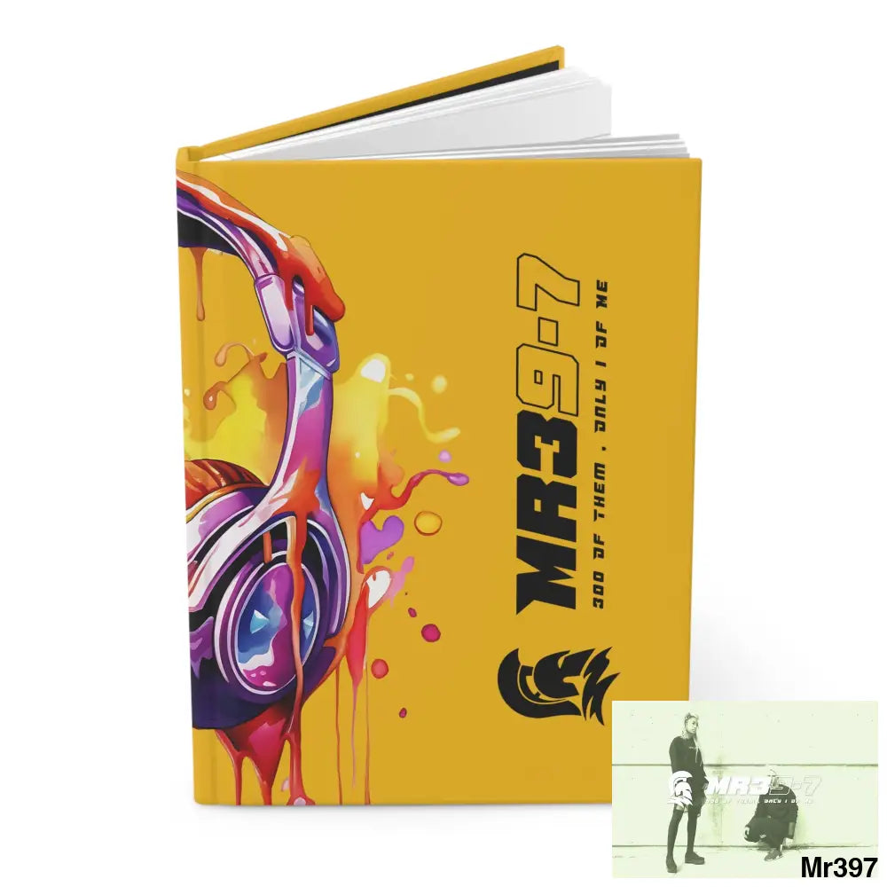 Mr39-7 Melting Headset Hardcover Journal Matte Journal Paper products