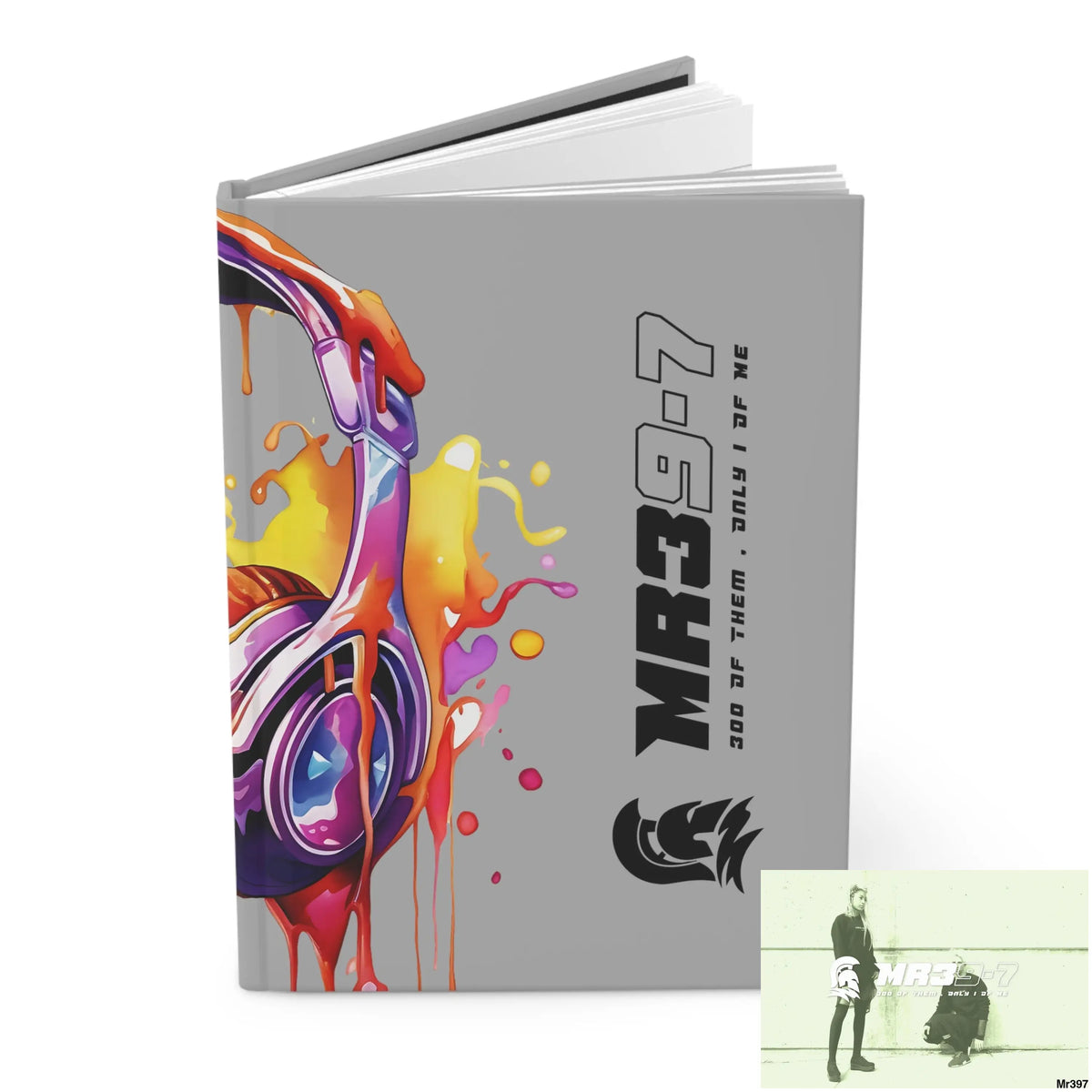 Mr39-7 Melting Headset Hardcover Journal Matte Journal Paper products