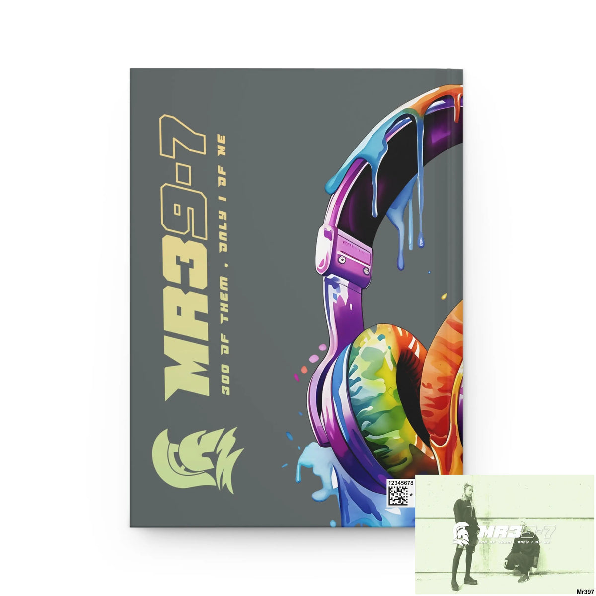 Mr39-7 Melting Headset Hardcover Journal Matte Journal Paper products