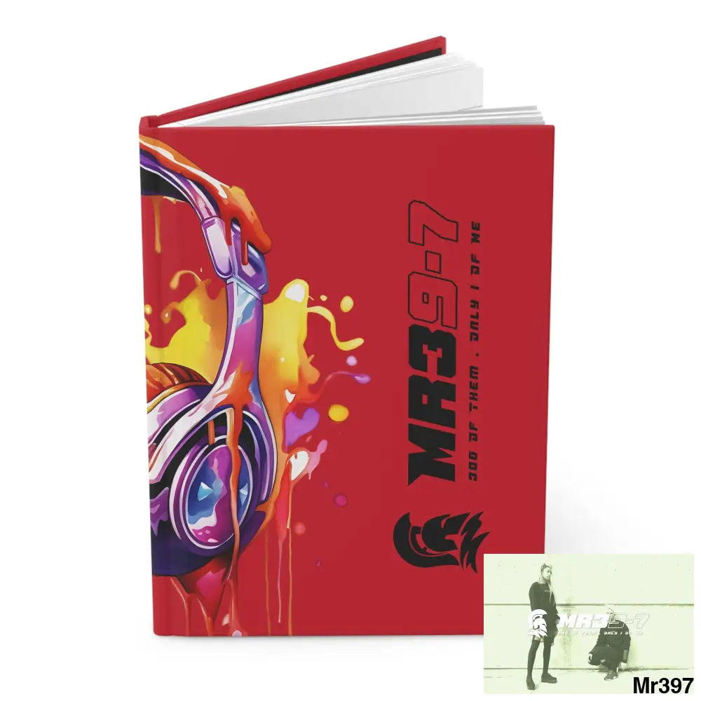 Mr39-7 Melting Headset Hardcover Journal Matte Journal Paper products