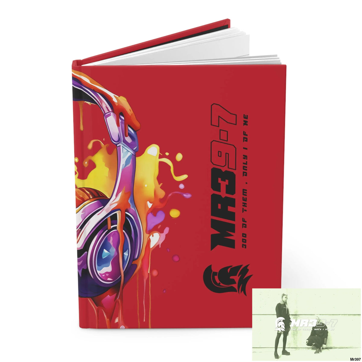 Mr39-7 Melting Headset Hardcover Journal Matte Journal Paper products