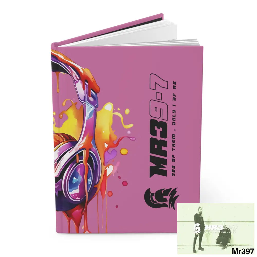 Mr39-7 Melting Headset Hardcover Journal Matte Journal Paper products