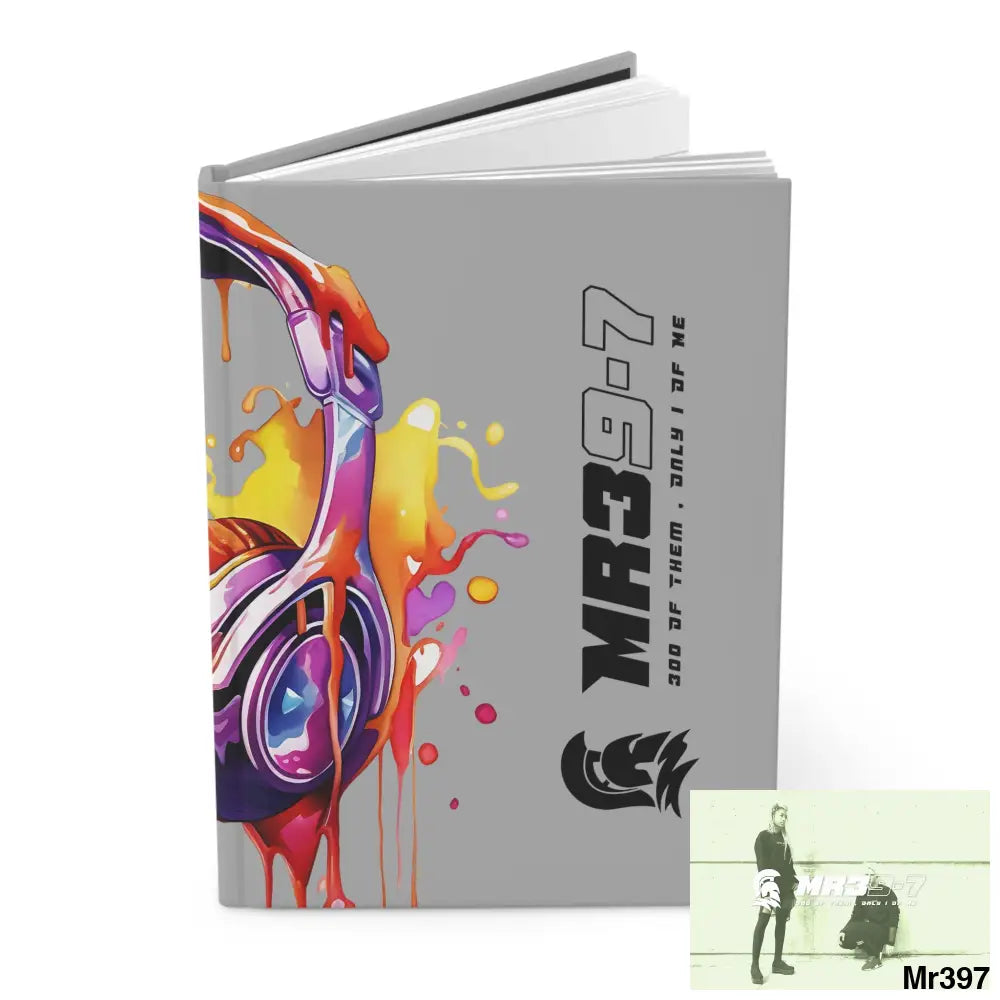 Mr39-7 Melting Headset Hardcover Journal Matte Journal Paper products