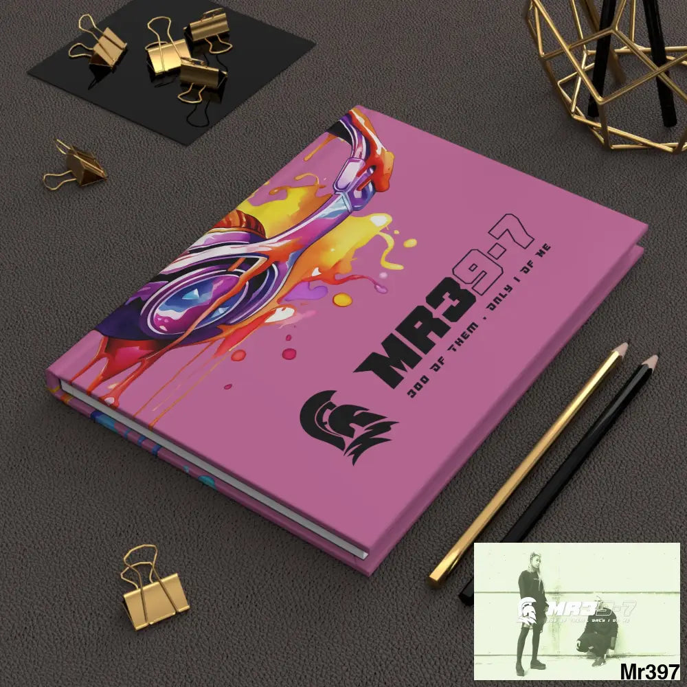 Mr39-7 Melting Headset Hardcover Journal Matte Journal Paper products