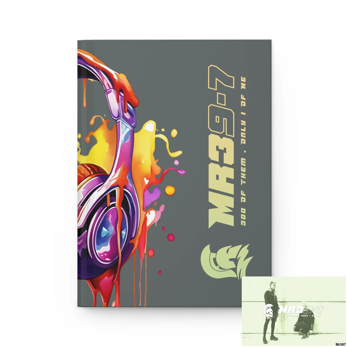 Mr39-7 Melting Headset Hardcover Journal Matte Journal Paper products