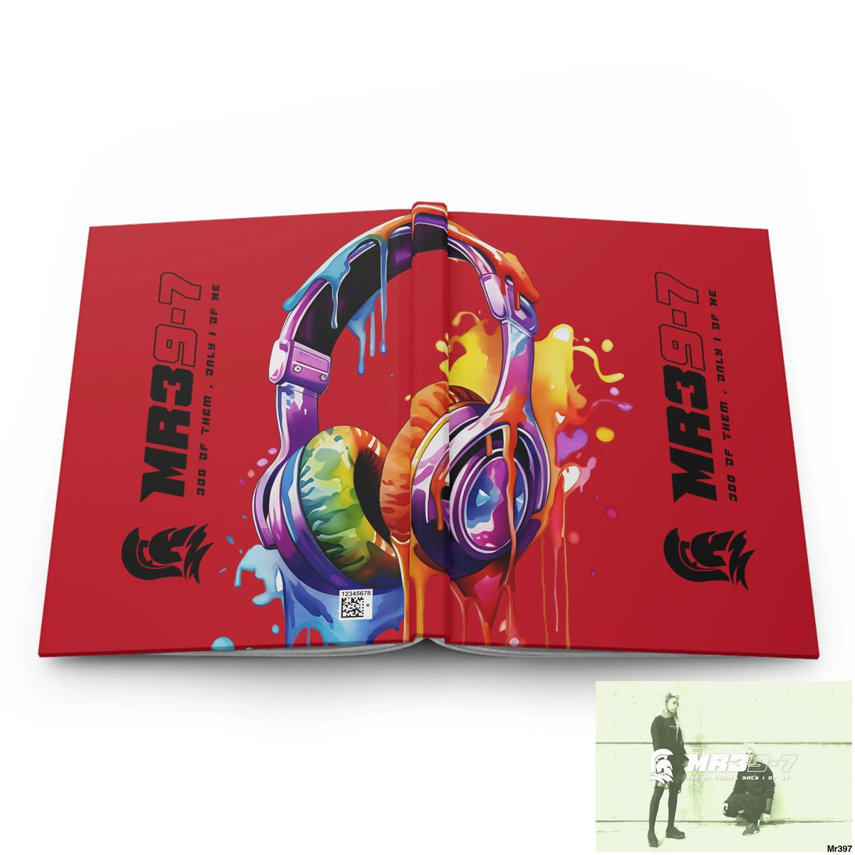 Mr39-7 Melting Headset Hardcover Journal Matte Journal Paper products