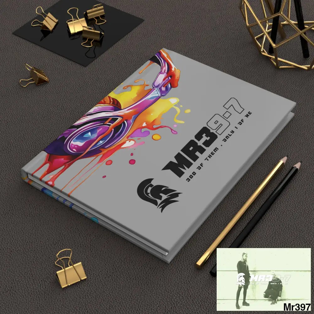 Mr39-7 Melting Headset Hardcover Journal Matte Journal Paper products
