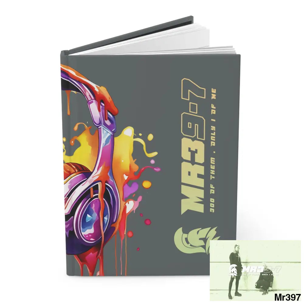 Mr39-7 Melting Headset Hardcover Journal Matte Journal Paper products