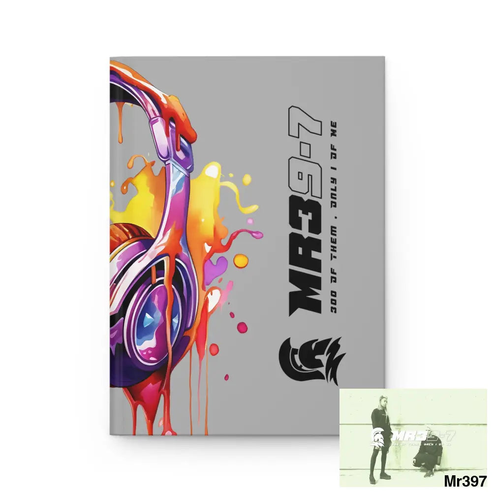 Mr39-7 Melting Headset Hardcover Journal Matte Journal Paper products