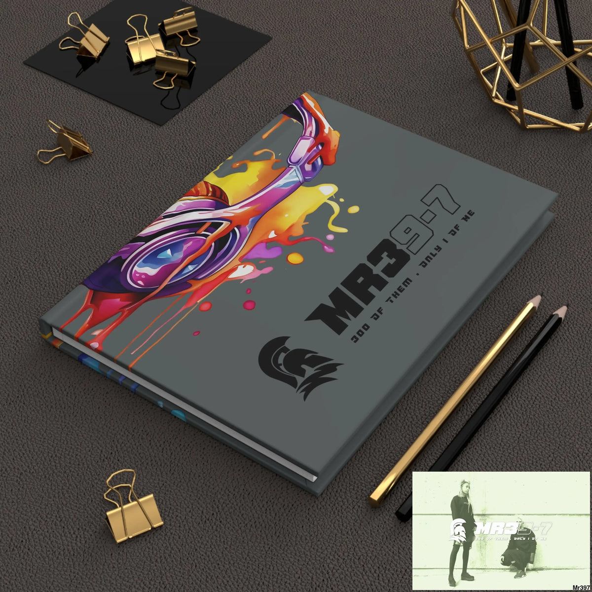 Mr39-7 Melting Headset Hardcover Journal Matte Journal Paper products