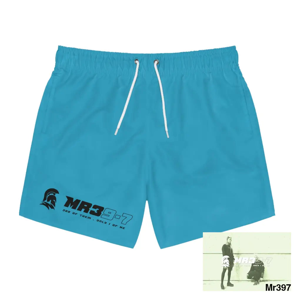 MR39-7 Mens Swim Trunks (AOP) 2XL / Seam thread color automatically matched to design All Over Prints