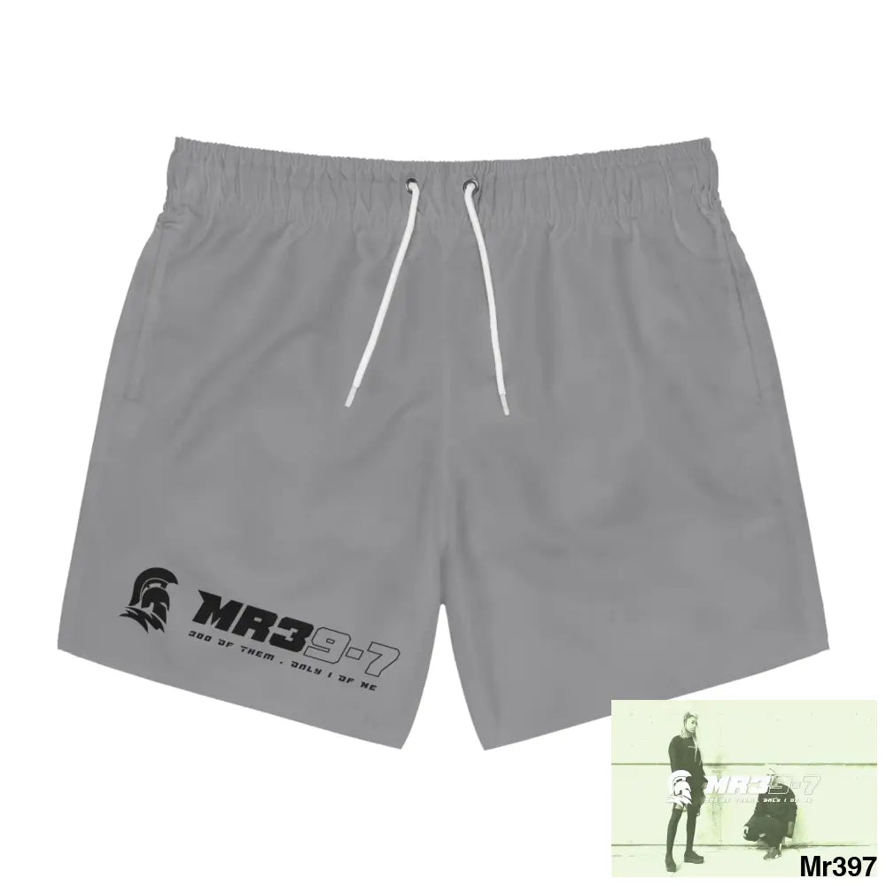 MR39-7 Mens Swim Trunks (AOP) XL / Seam thread color automatically matched to design All Over Prints