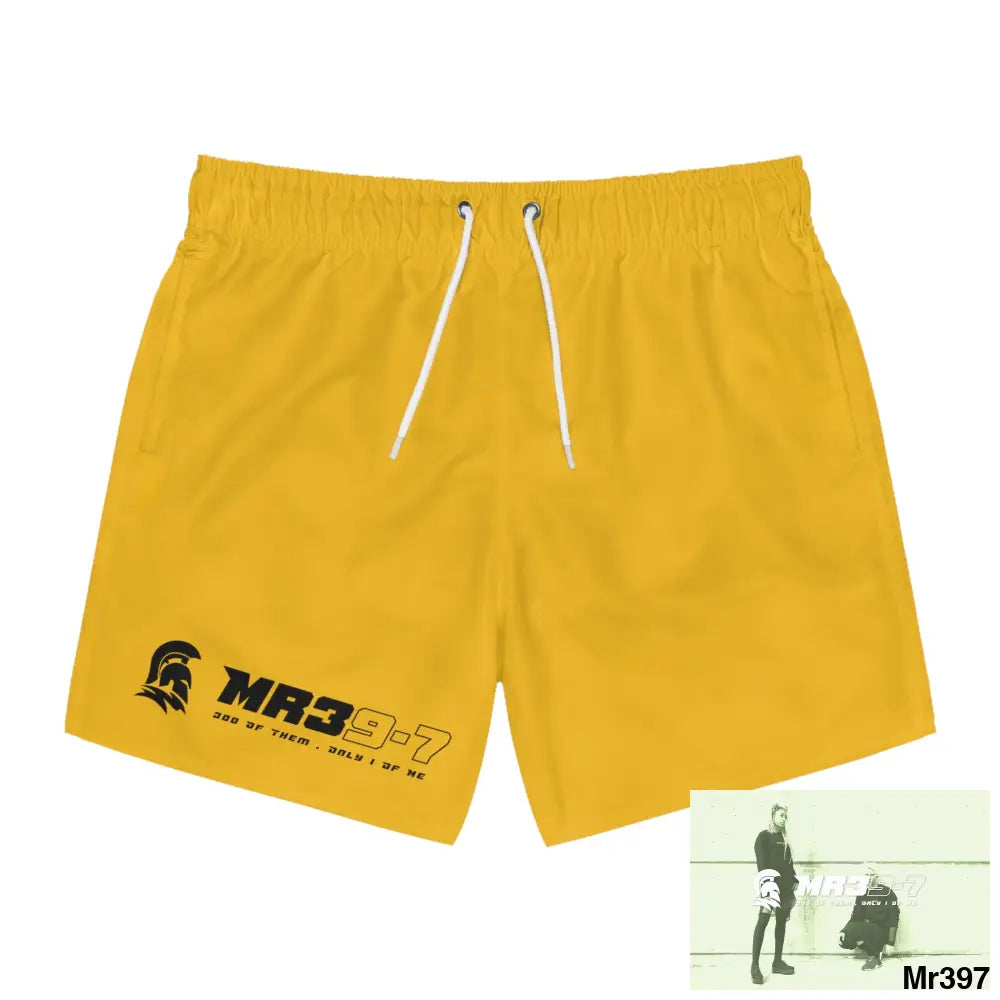 MR39-7 Mens Swim Trunks (AOP) XS / Seam thread color automatically matched to design All Over Prints