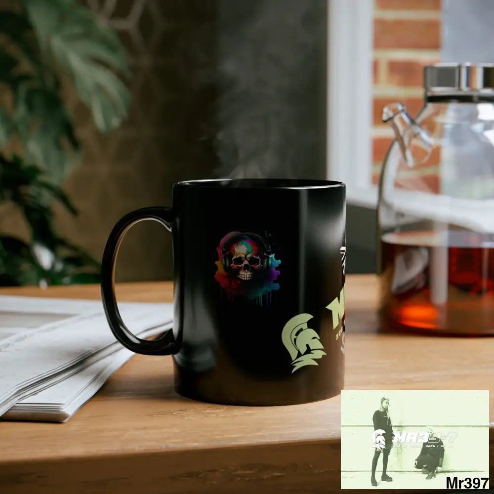 Mr39-7 Music / 55’ s back 11oz Tactical GB / Wales Black Mug Mental Health VAR / My Life My Deaths Their Plans Failed