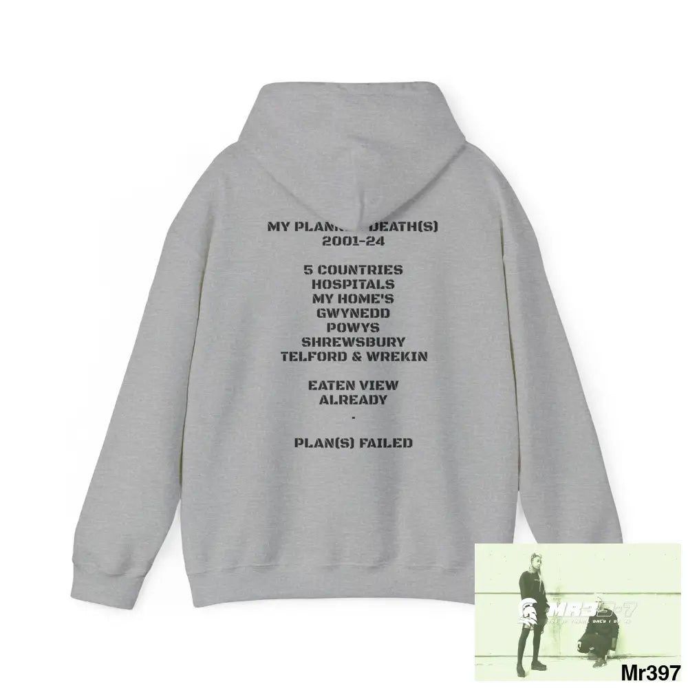 MR39-7 My Life My Death(S) Their Plans Failed 01-24 Unisex Heavy Blend™ Hooded Sweatshirt Hoodie