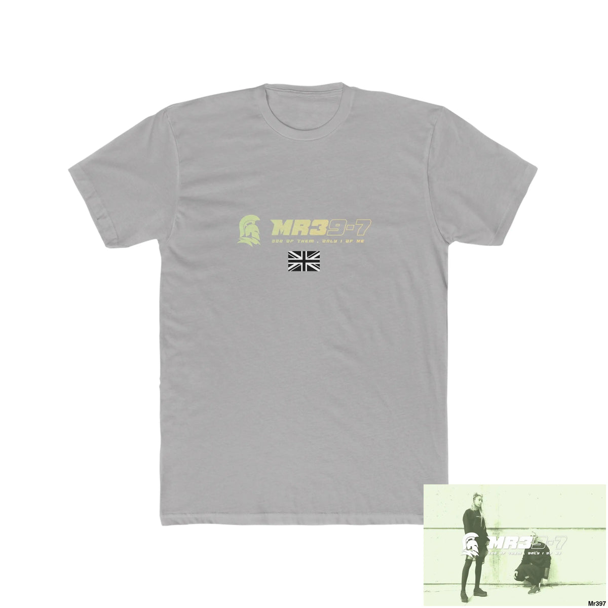 MR39-7 My Life My Death(s) Their Plans Failed Tactical GB 2001-2024 Men’s Cotton Crew Tee Solid Light Grey / S T-Shirt