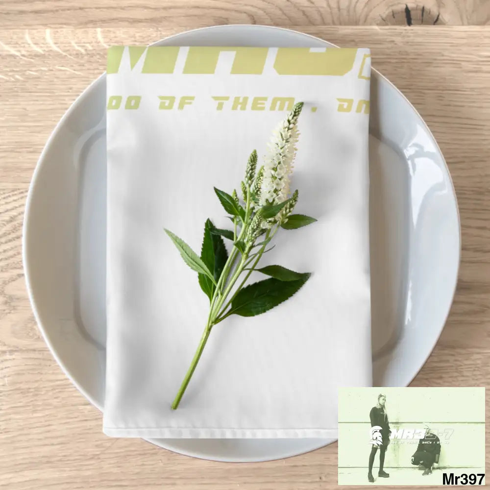 MR39-7 Napkins 4-piece set / White / 19’’ × 19’’ Accessories